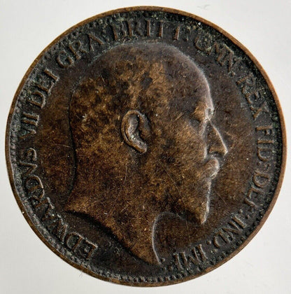 1904 Edward VII Farthing Coin | Fine Collectable Grade