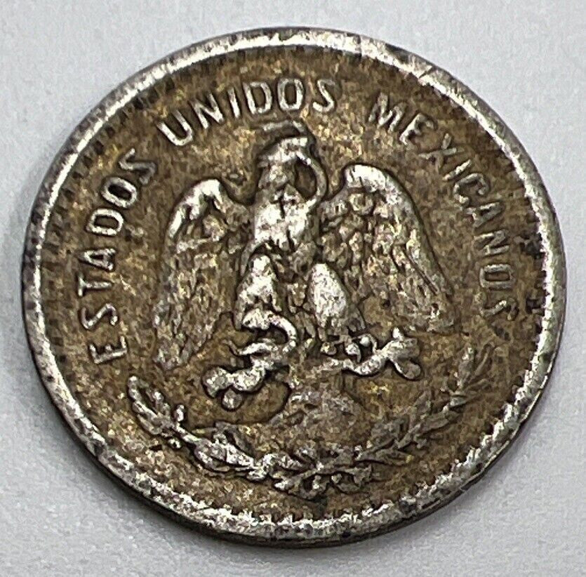 1905 10 Centavos Mexico Silver Coin | Collectable Grade | a1410