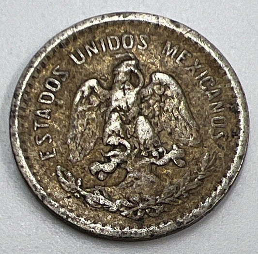 1905 10 Centavos Mexico Silver Coin | Collectable Grade | a1410