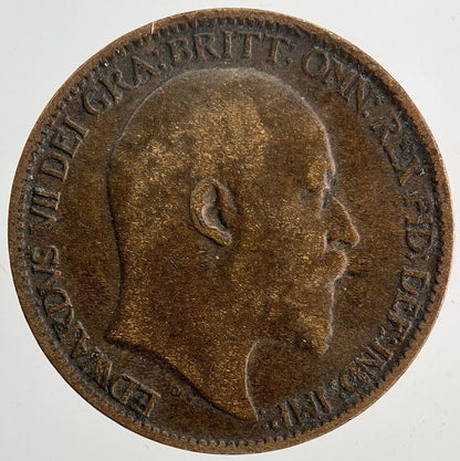 1905 Edward VII Farthing Coin | Fine Collectable Grade