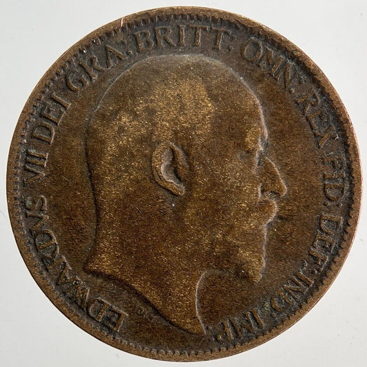 1905 Edward VII Farthing Coin | Fine Collectable Grade