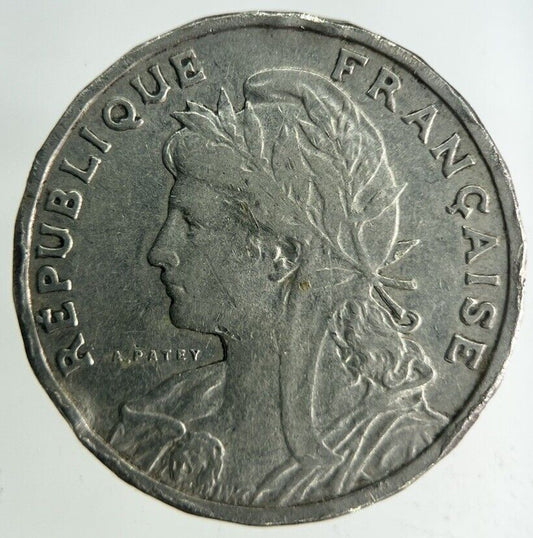 1904 France 25 Centimes Coin | Fine Collectable Grade