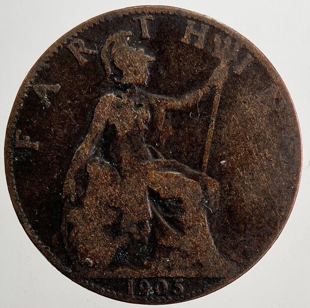 1905 Edward VII Farthing Coin | Collectable Grade | a5818