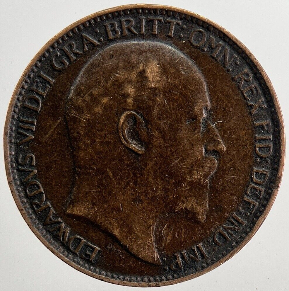 1905 Edward VII Farthing Coin | Fine Collectable Grade | a5820
