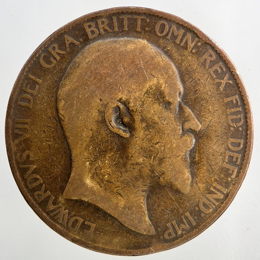 1905 Edward VII One Penny Coin | Collectable Grade