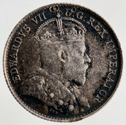1905 Canada 5 Cents Silver Coin | Very High Grade