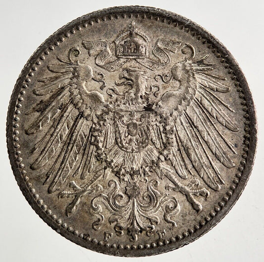 1904 Germany 1 Mark Silver Coin | Very High Grade