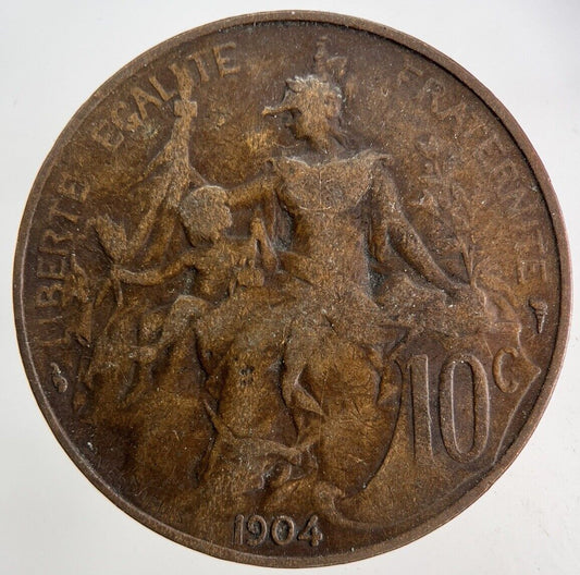 1904 France 10 Centimes Coin | Collectable Grade