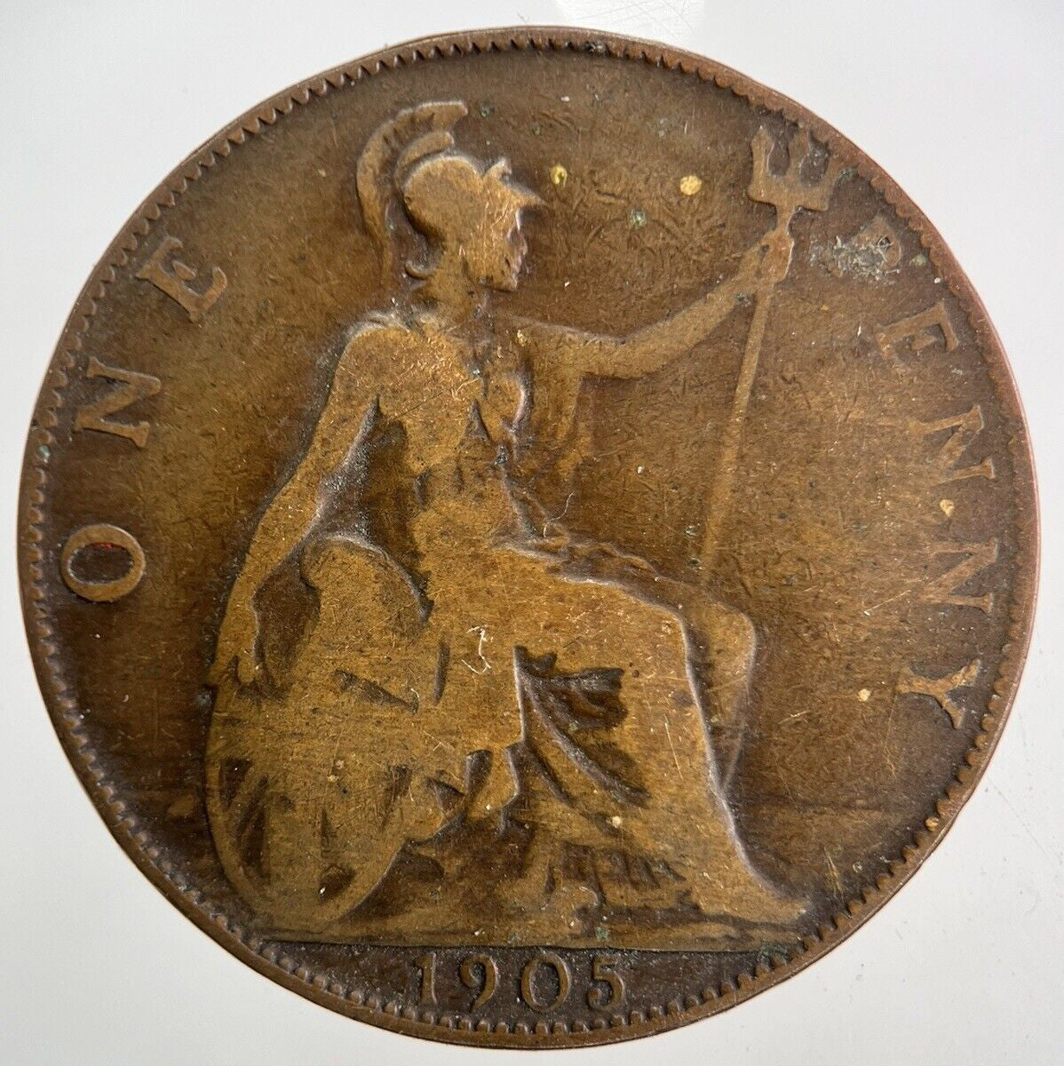 1905 Edward VII One Penny Coin | Collectable Grade