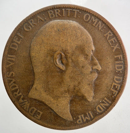 1905 Edward VII One Penny Coin | Collectable Grade