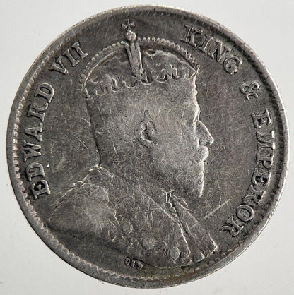 1905 Hong Kong 5 Cents Silver Coin | Fine Collectable Grade | a9863