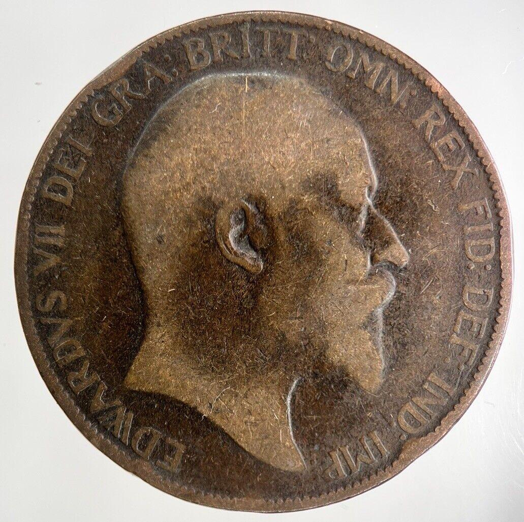 1905 Edward VII One Penny Coin | Collectable Grade