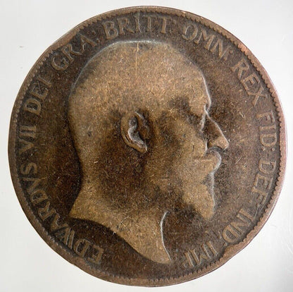 1905 Edward VII One Penny Coin | Collectable Grade