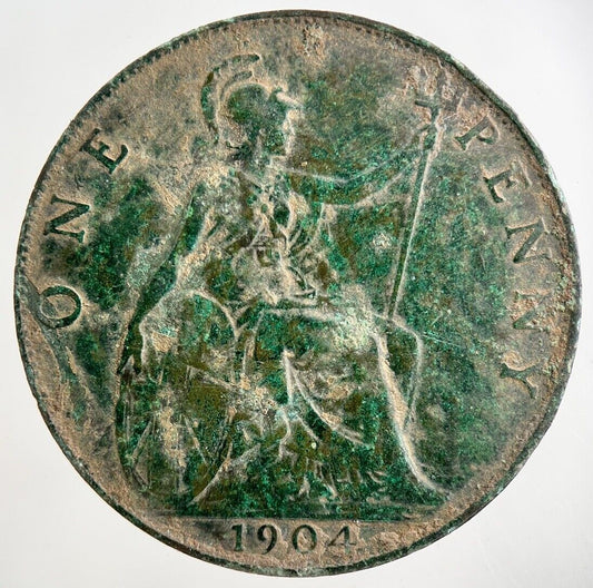 1904 Edward VII One Penny Coin | Fine Collectable Grade