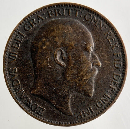 1905 Edward VII Farthing Coin | Fine Collectable Grade