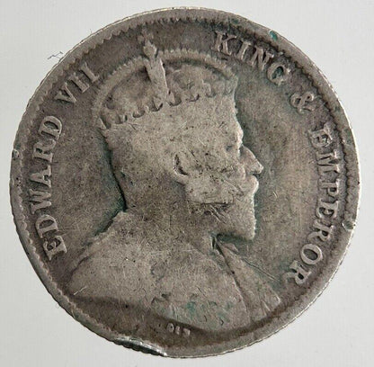 1904 Hong Kong 5 Cents Silver Coin | Fine Collectable Grade