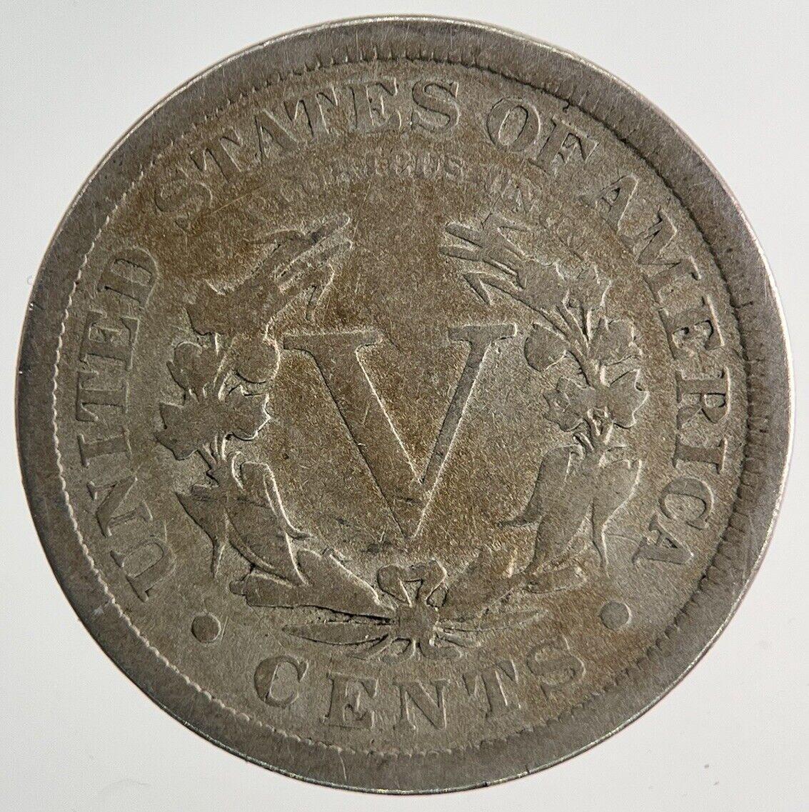 1905 US USA Liberty V 5 Cents Nickel Coin | Collectable Grade