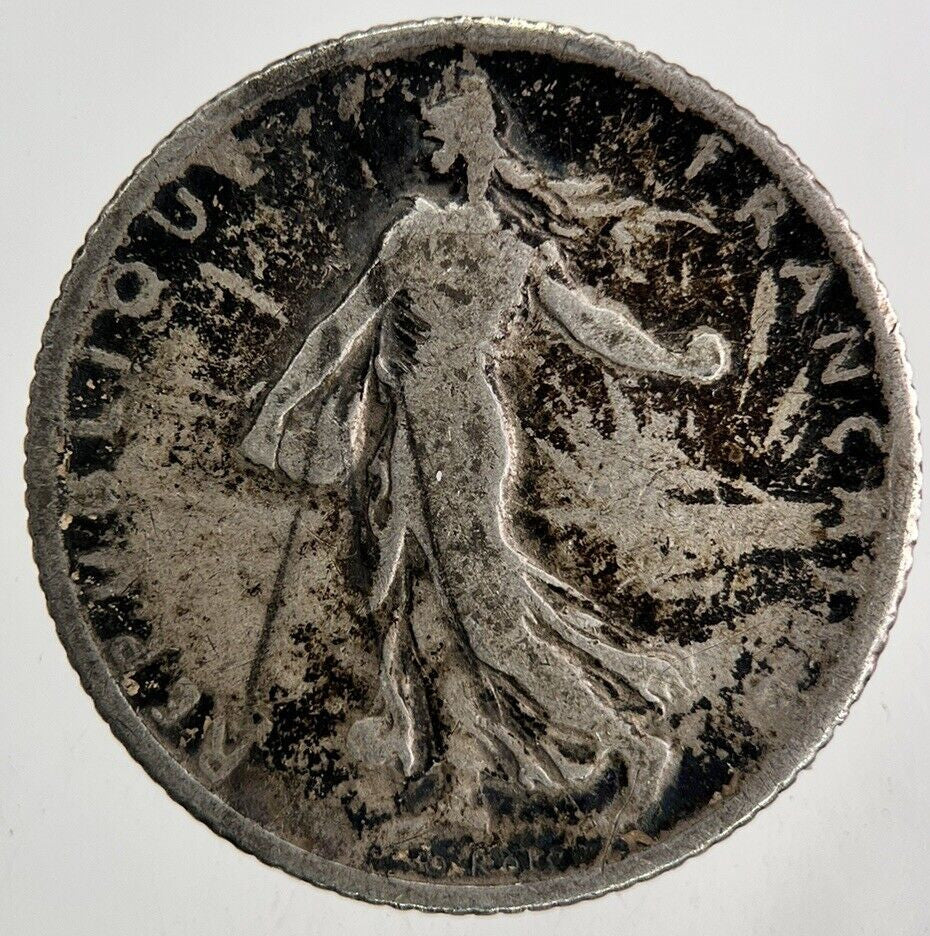 1905 France 1 Franc Silver Coin | Fair Grade