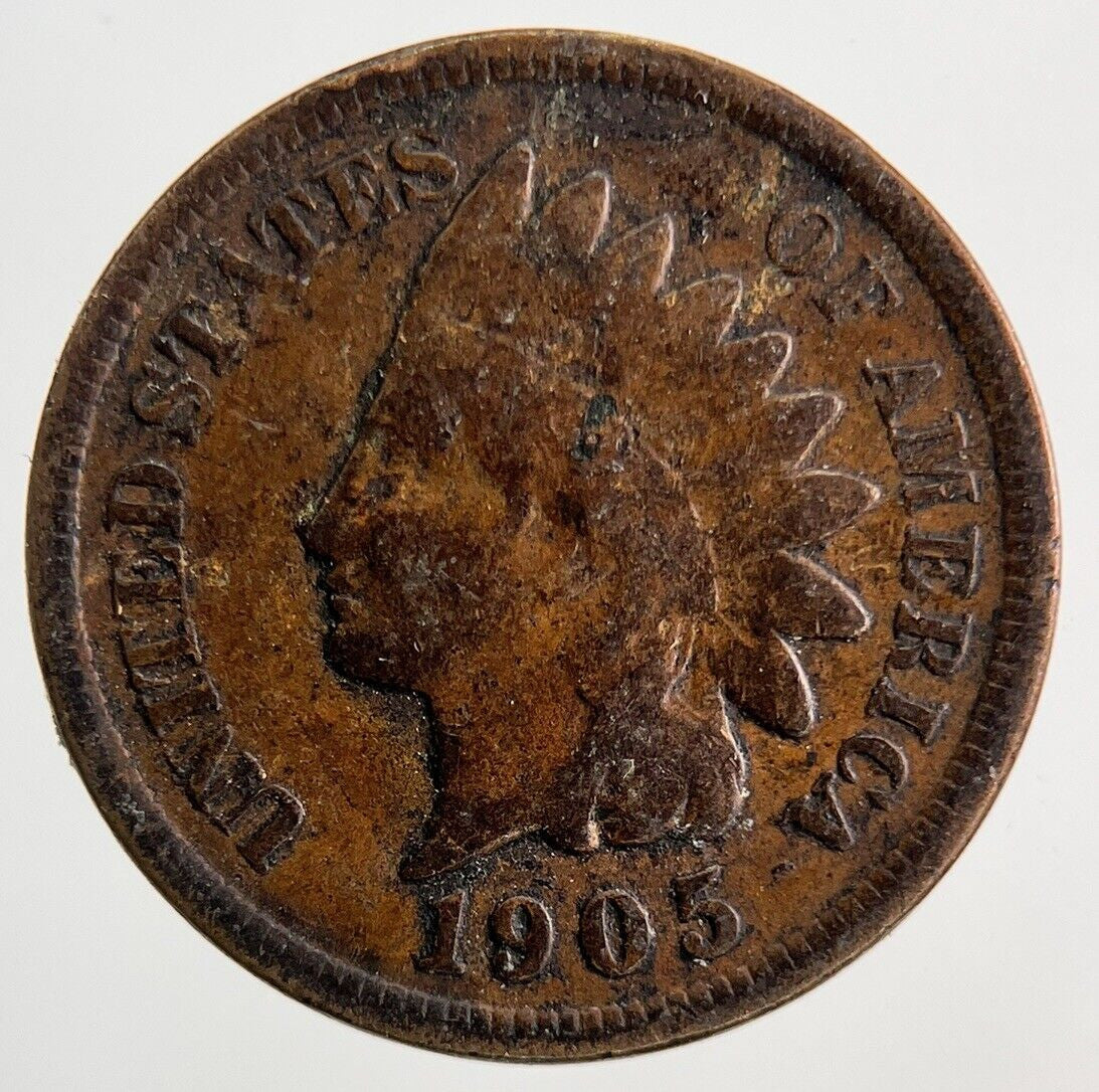 1905 US USA One Cent Coin | Collectable Grade