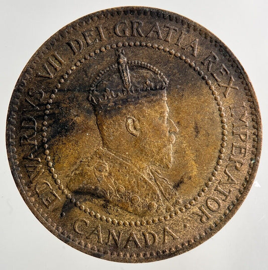 1906 Canada 1 One Cent Coin | Fine Collectable Grade