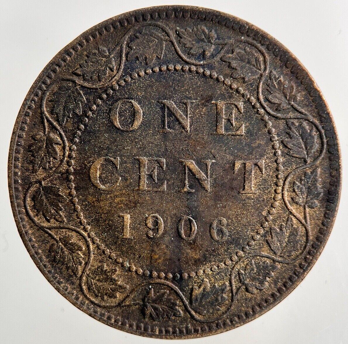 1906 Canada 1 One Cent Coin | Fine Collectable Grade