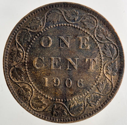 1906 Canada 1 One Cent Coin | Fine Collectable Grade