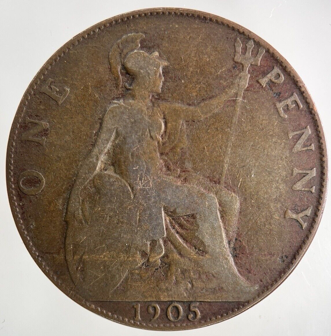 1905 Edward VII One Penny Coin | Collectable Grade