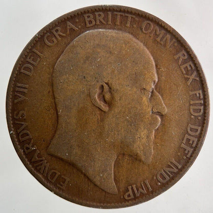 1905 Edward VII One Penny Coin | Collectable Grade