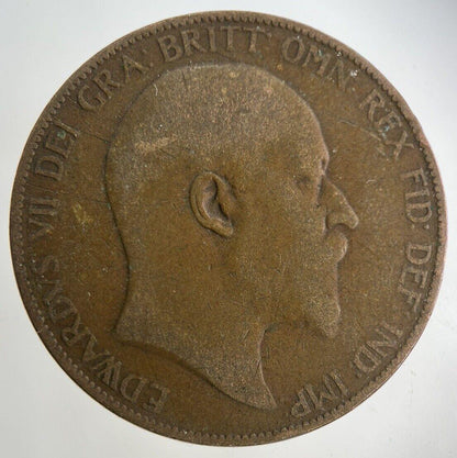 1905 Edward VII One Penny Coin | Collectable Grade