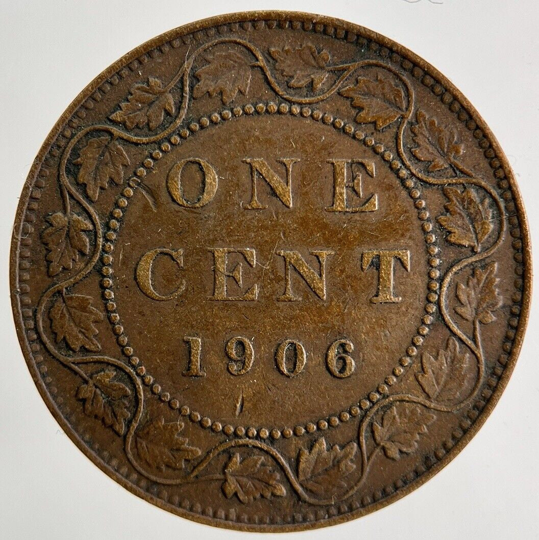 1906 Canada One Cent Coin | Fine Collectable Grade