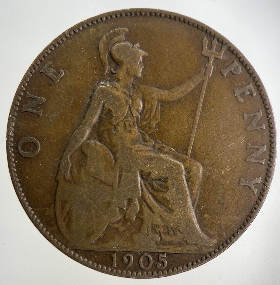1905 Edward VII One Penny Coin | Collectable Grade