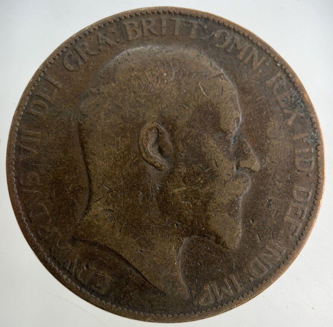 1905 Edward VII One Penny Coin | Collectable Grade