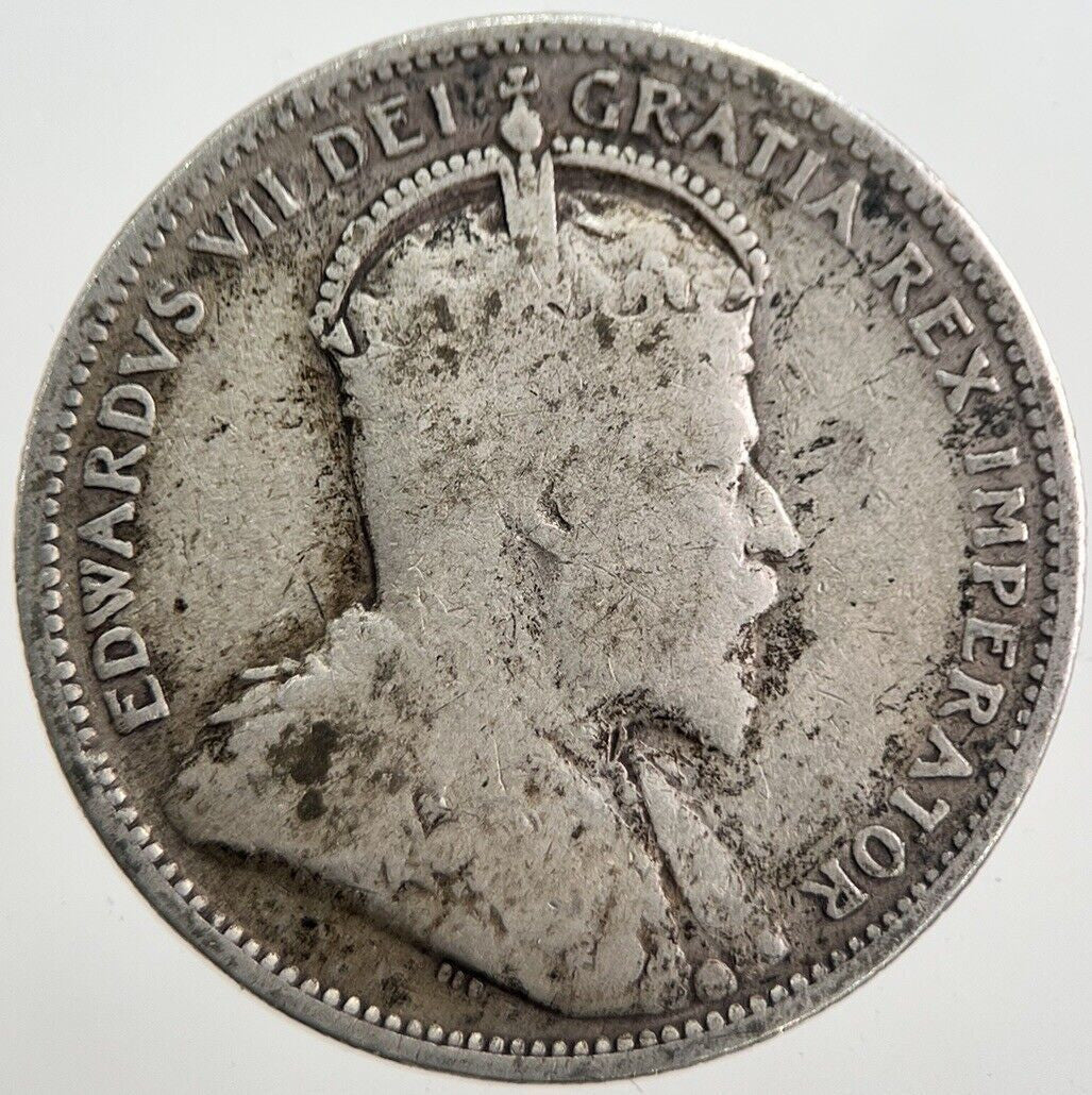 1906 Canada 25 Cents Silver Coin | Collectable Grade | a7647