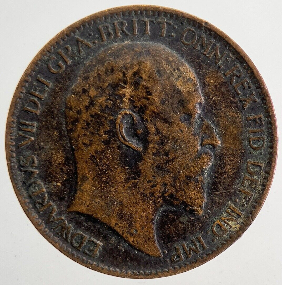 1906 Edward VII Farthing Coin | Fine Collectable Grade