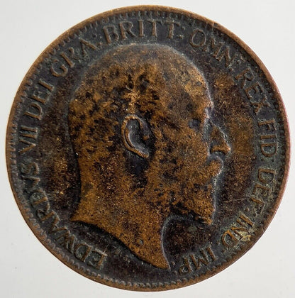 1906 Edward VII Farthing Coin | Fine Collectable Grade