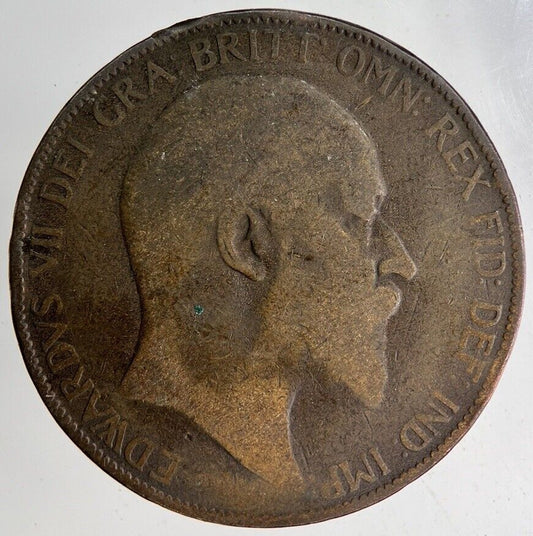 1906 Edward VII One Penny Coin | Collectable Grade