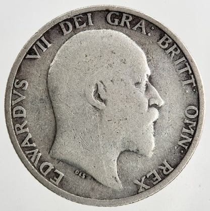1906 Edward VII Shilling Silver Coin | Collectable Grade