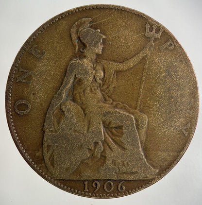 1906 Edward VII One Penny Coin | Collectable Grade