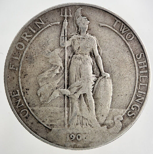 1906 Edward VII Florin Silver Coin | Fine Collectable Grade