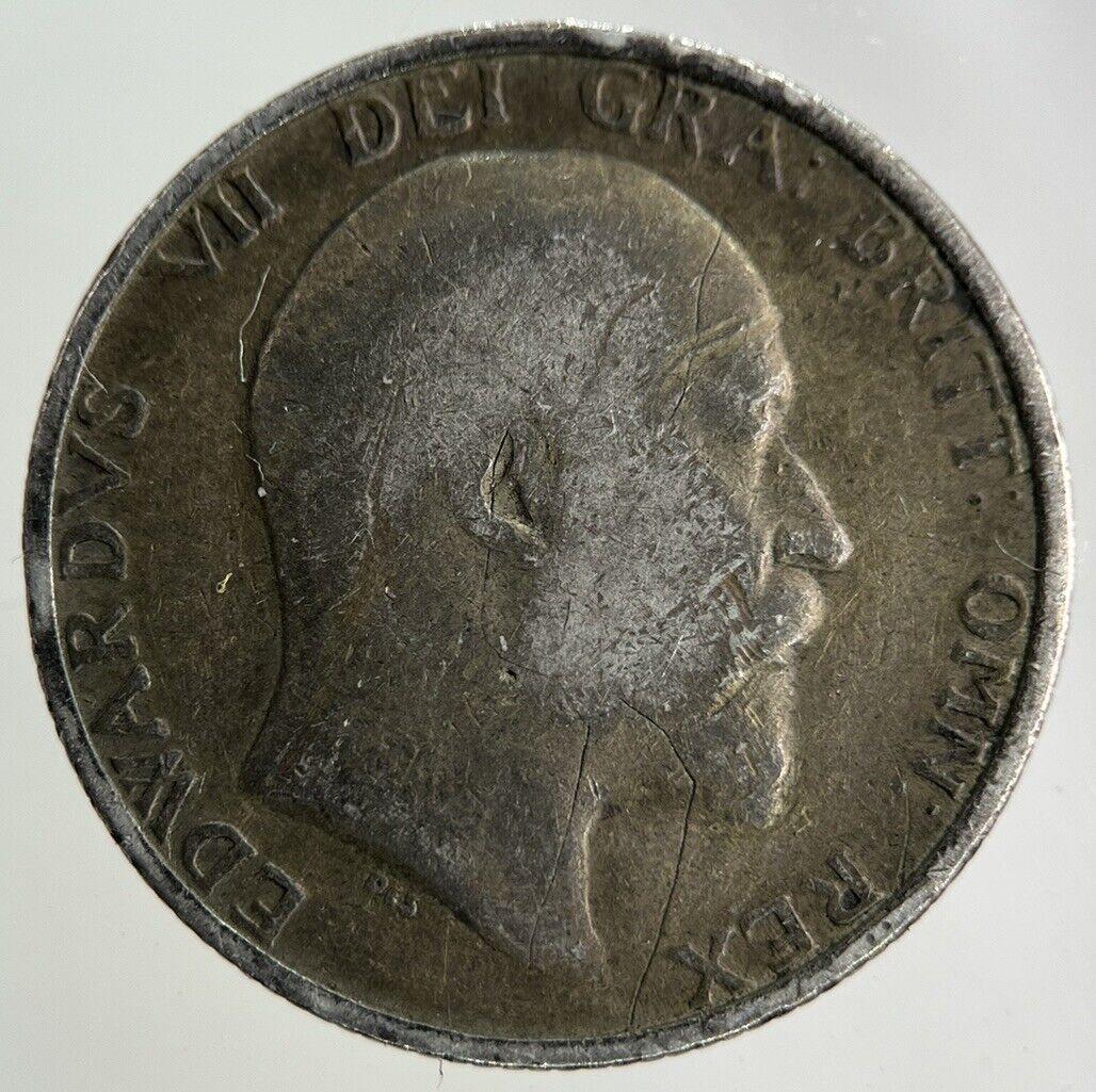 1906 Edward VII One Shilling Silver Coin | Collectable Grade