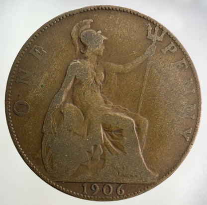 1906 Edward VII One Penny Coin | Collectable Grade