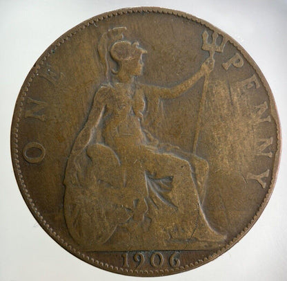 1906 Edward VII One Penny Coin | Collectable Grade