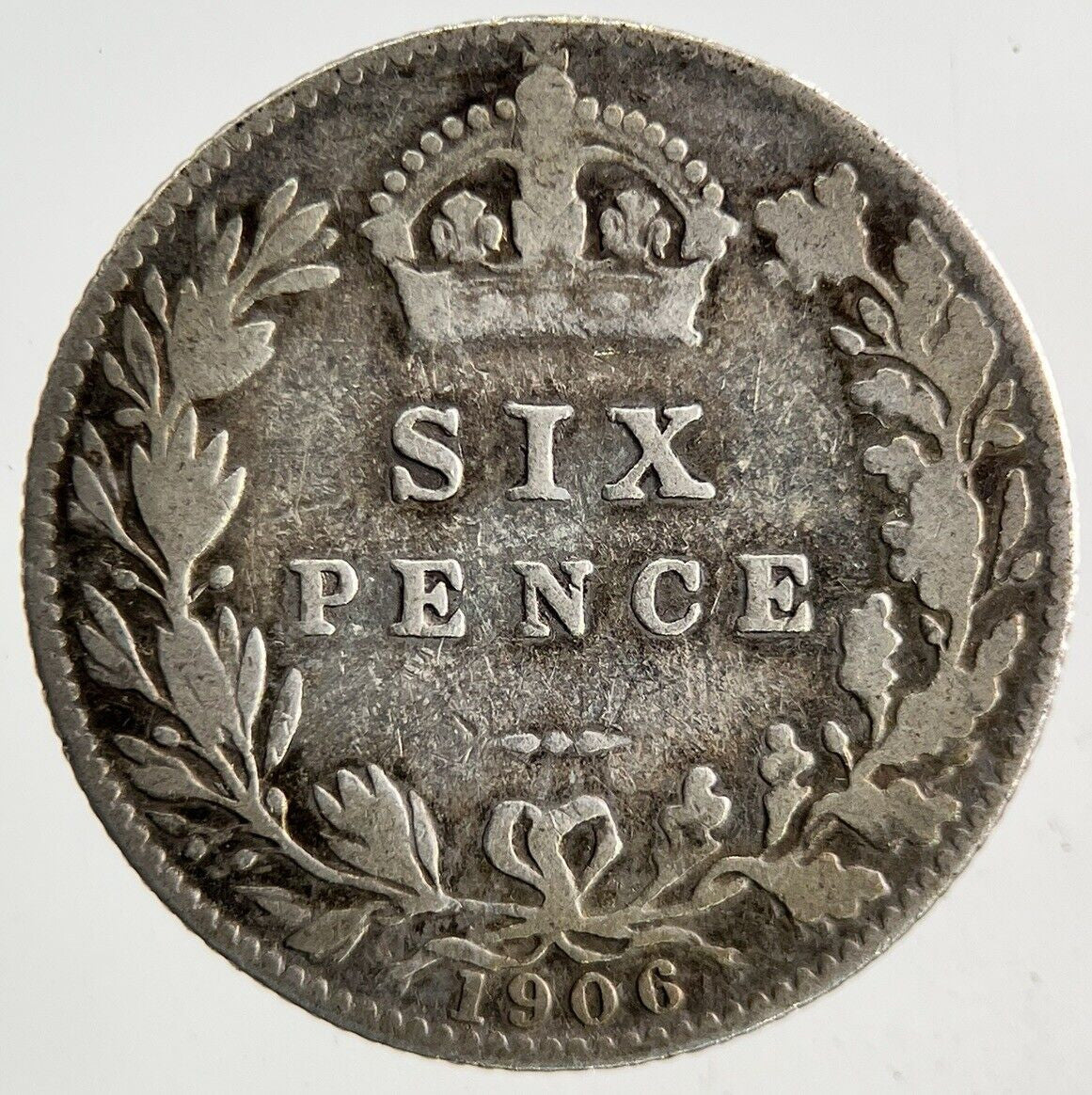 1906 Edward VII Sixpence Silver Coin | Fine Collectable Grade
