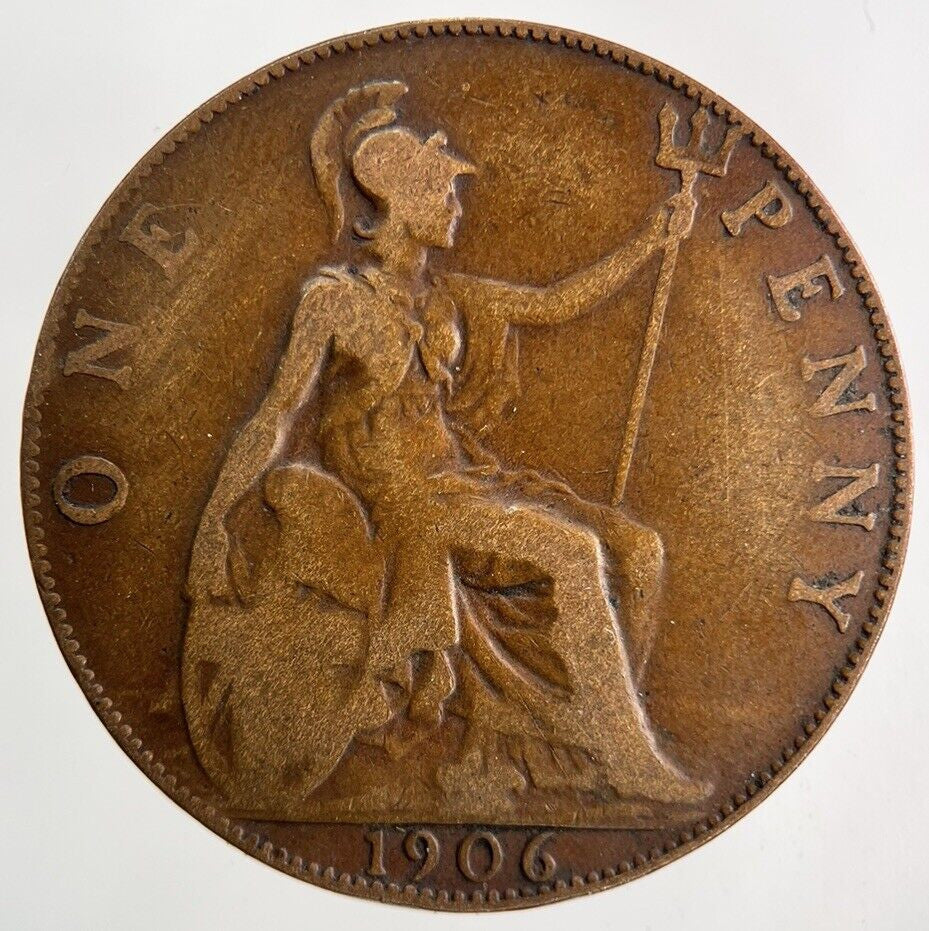 1906 Edward VII One Penny Coin | Collectable Grade