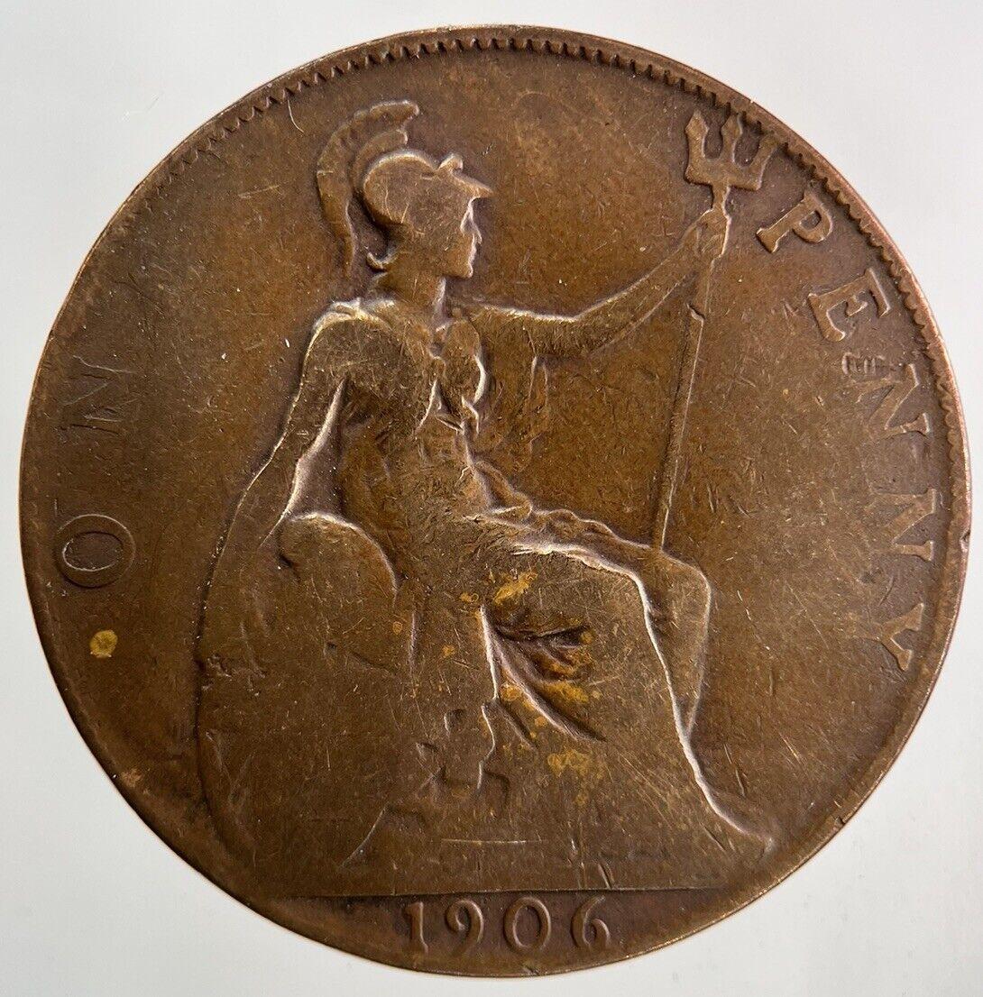 1906 Edward VII One Penny Coin | Collectable Grade