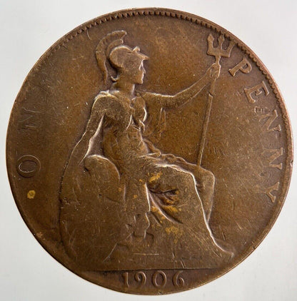 1906 Edward VII One Penny Coin | Collectable Grade