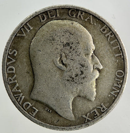1906 Edward VII Shilling Silver Coin | Collectable Grade