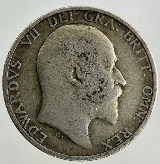 1906 Edward VII Shilling Silver Coin | Collectable Grade