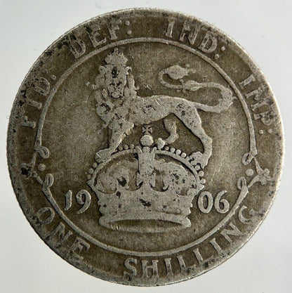 1906 Edward VII Shilling Silver Coin | Collectable Grade