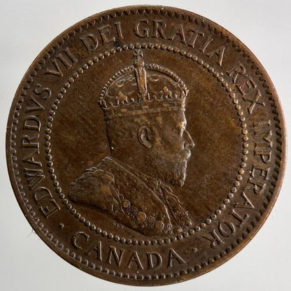 1906 Canada One Cent Coin | Fine Collectable Grade
